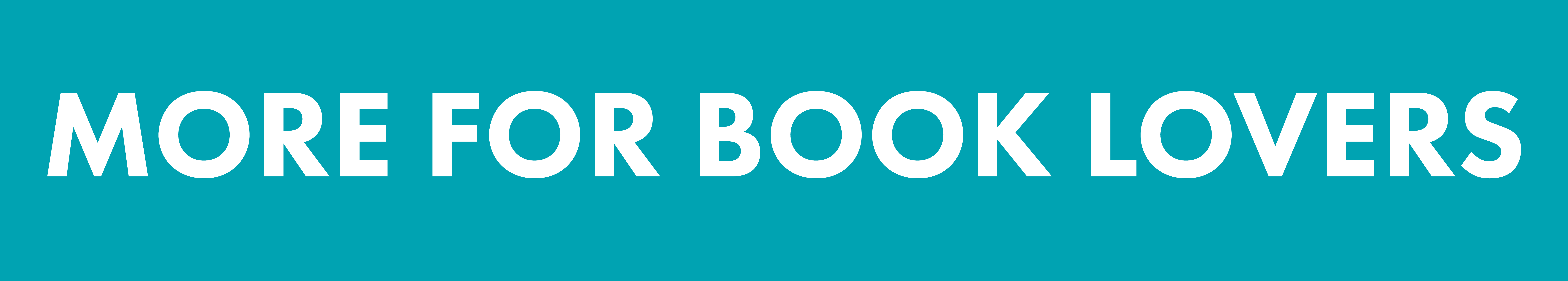 More for Book Lovers