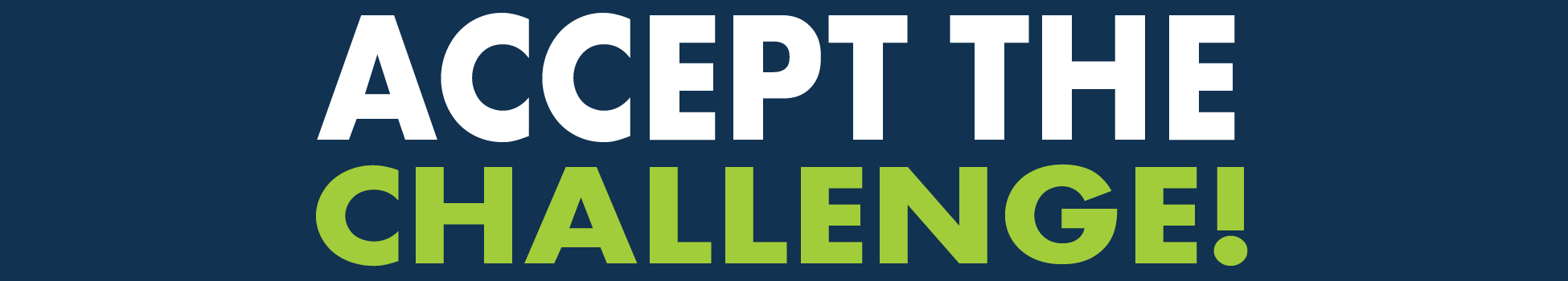 Accept the Challenge