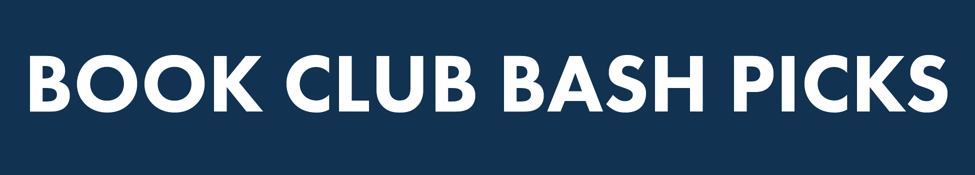 Book Club Bash Picks