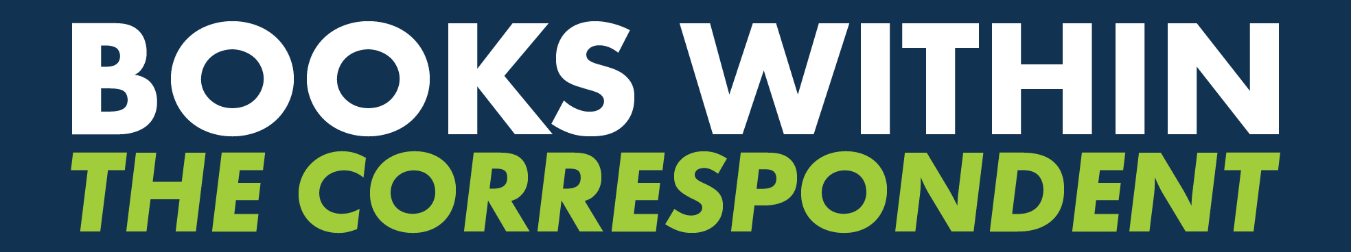 Books Within The Correspondent