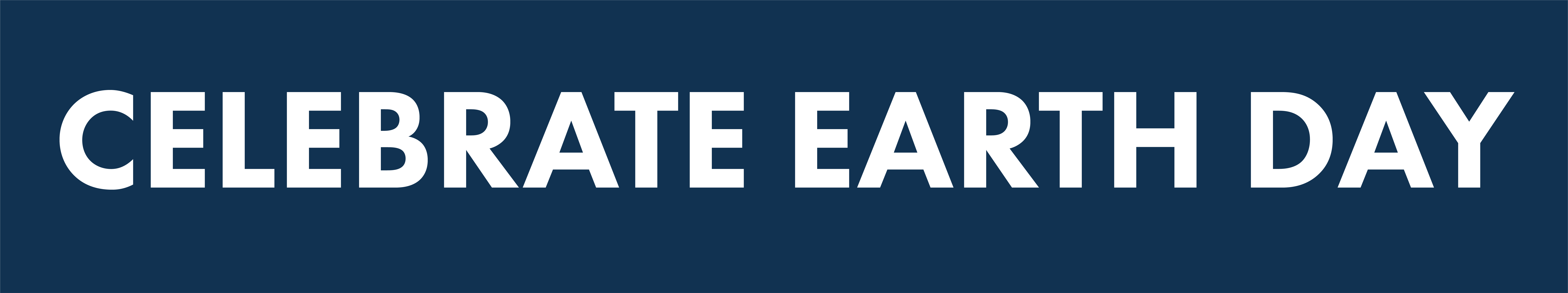 Celebrate Earth Day