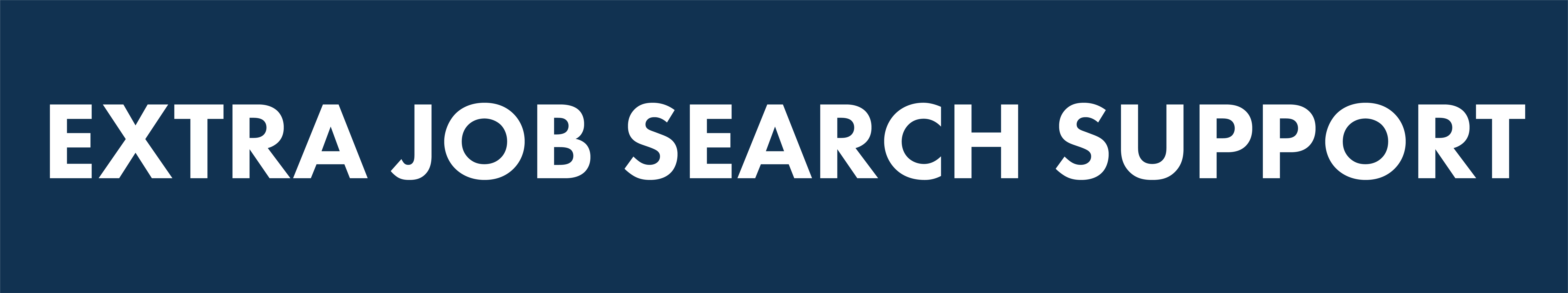 Extra Job Search Support