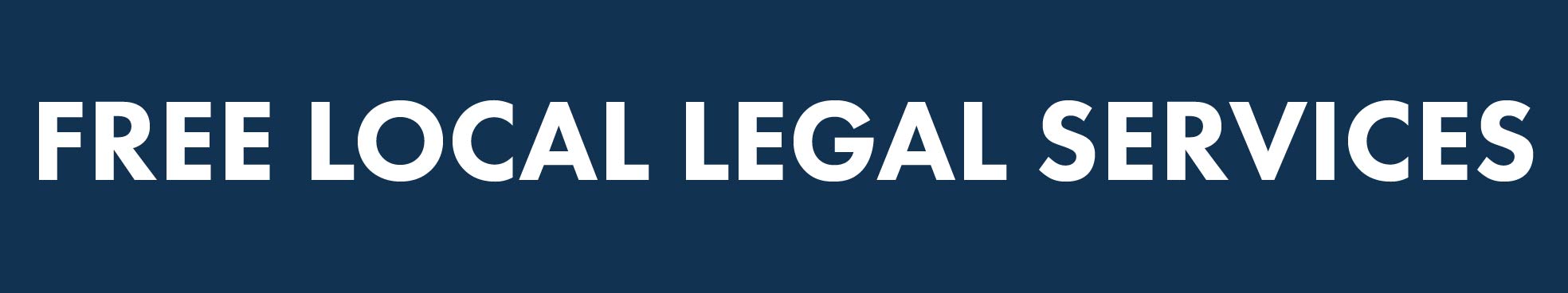 Free Local Legal Services