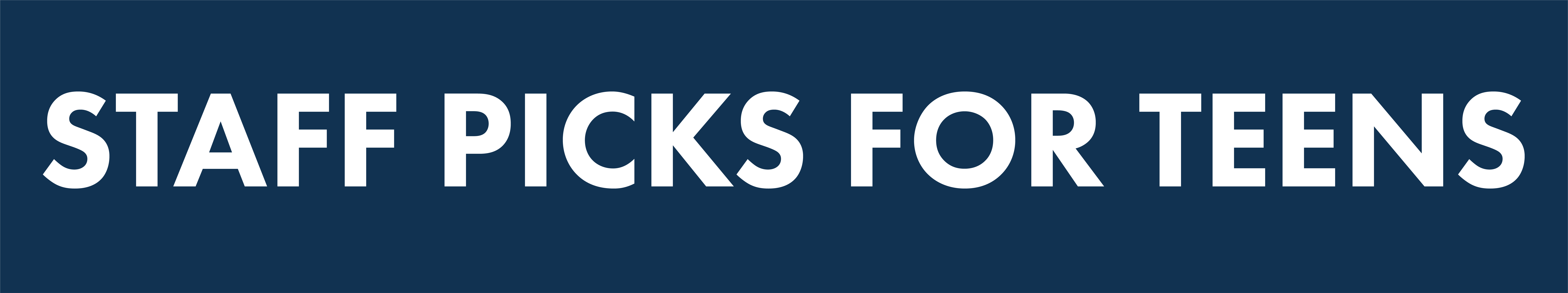 Staff Picks for Teens