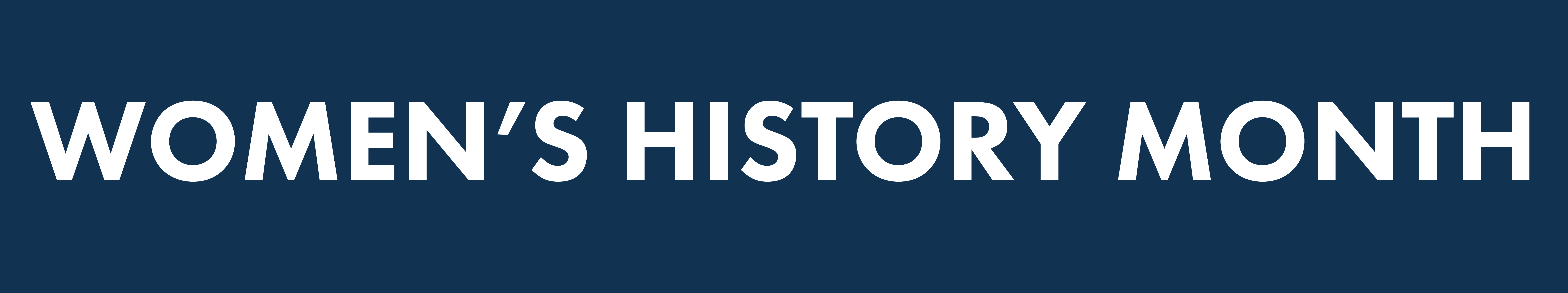 Women's History Month