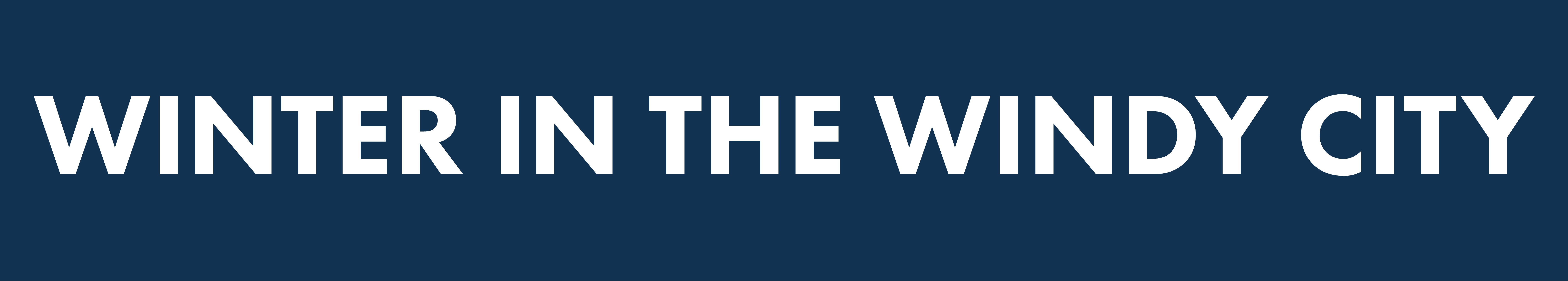 Winter in the Windy City