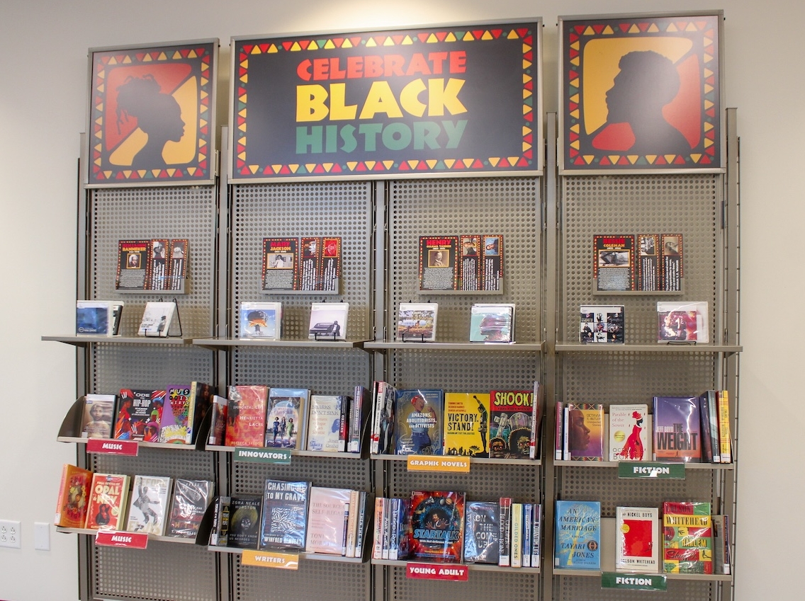Black History Month display