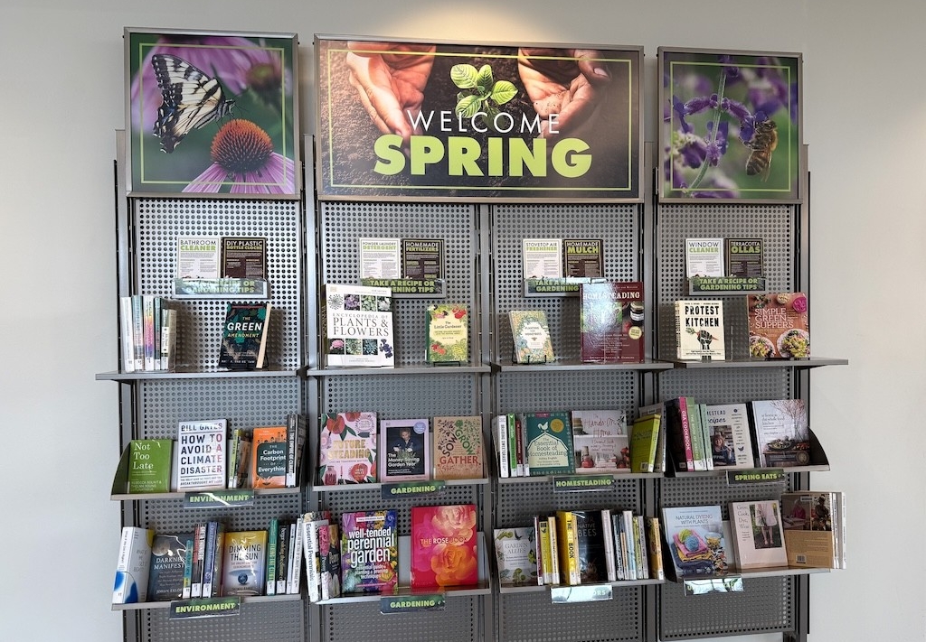 Welcome Spring display