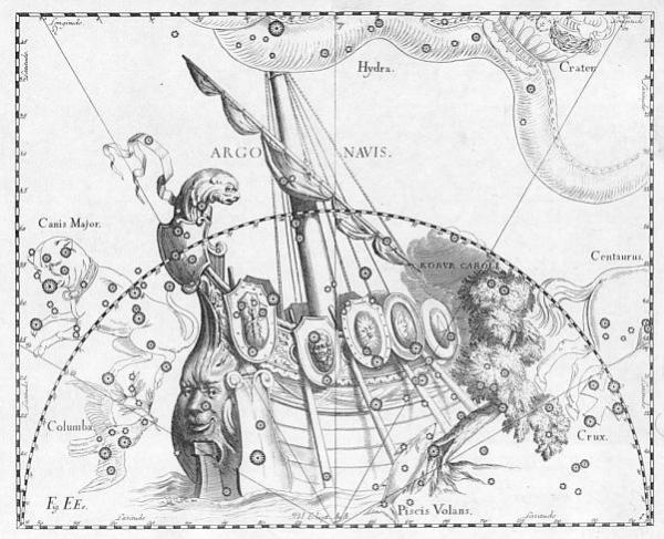 Constellation map