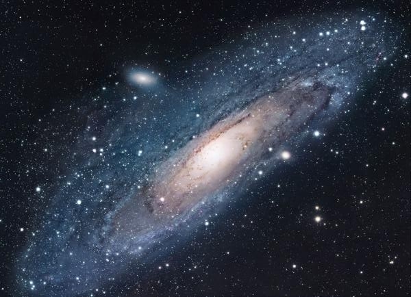 Andromeda galaxy.