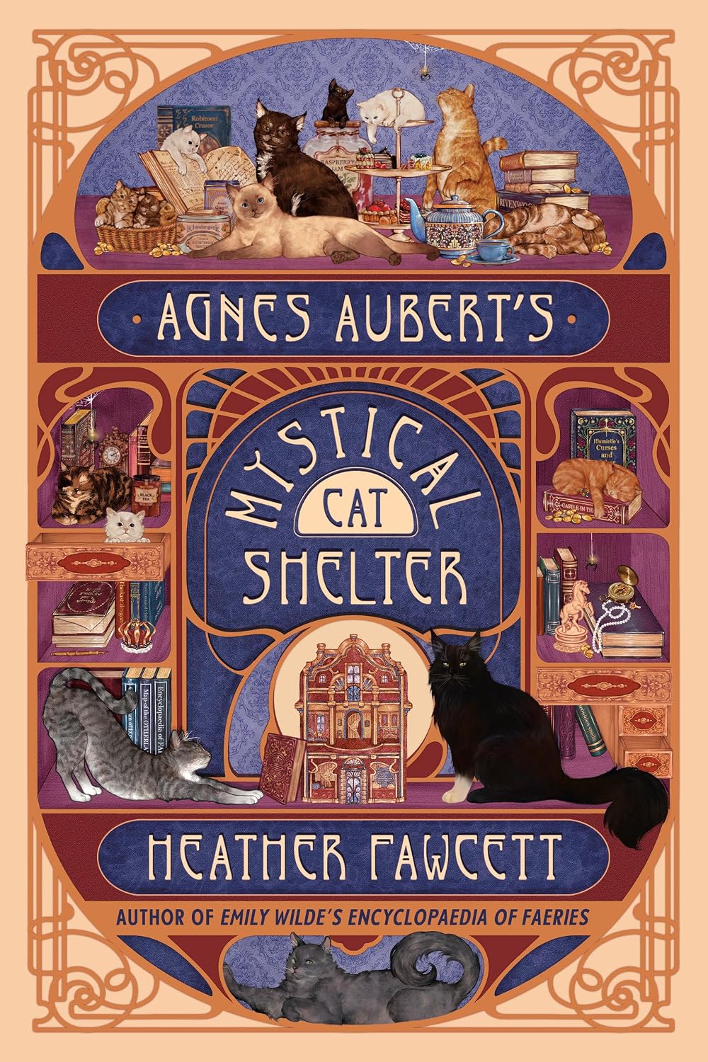 Agnes Aubert's Mystical Cat Shelter by Heather Fawcett.