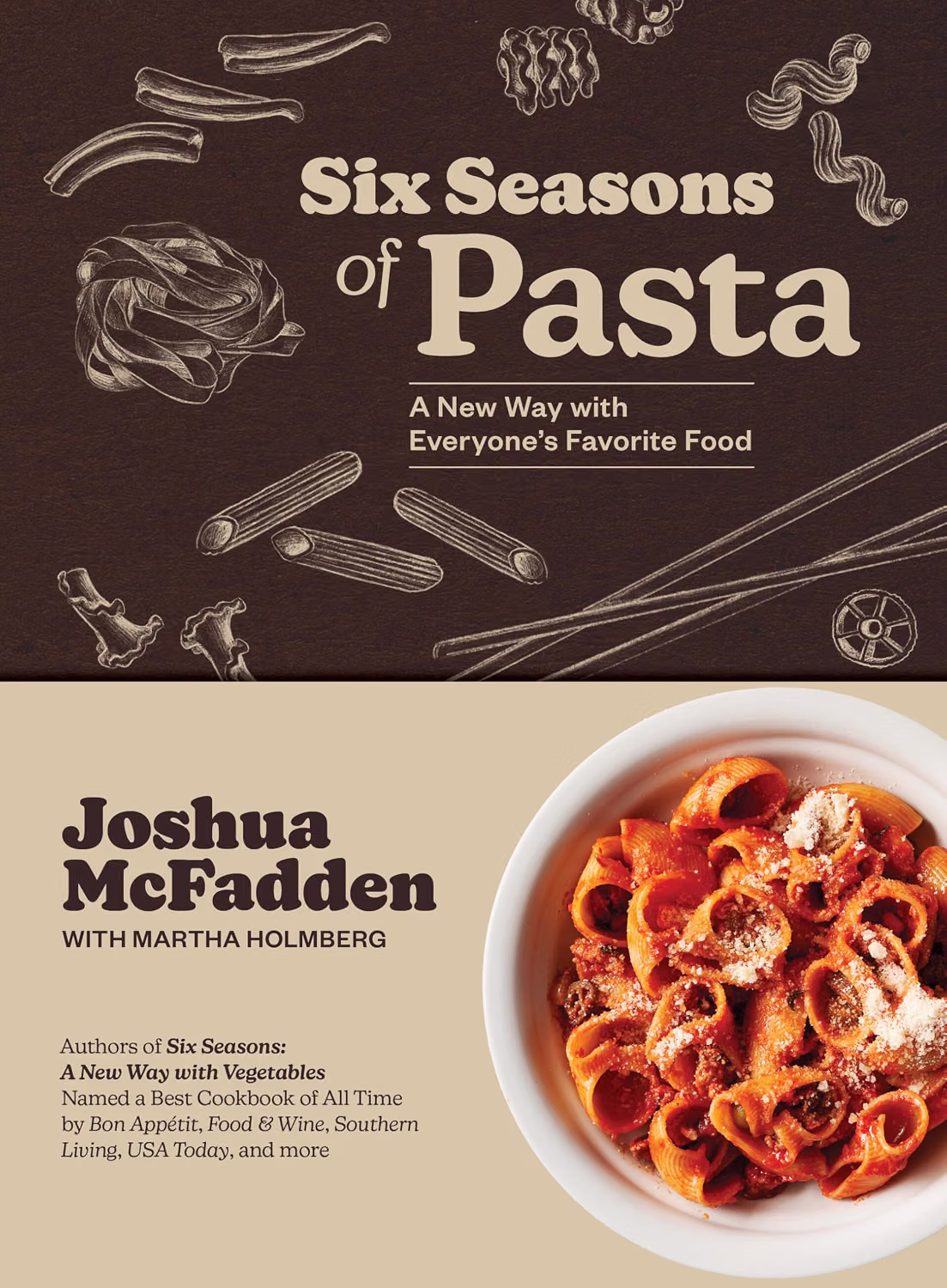 Six Seasons of Pasta by Joshua McFadden with Martha Holmberg.