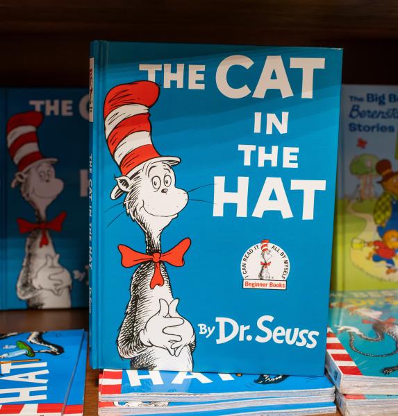The Cat in the Hat by Dr. Suess.