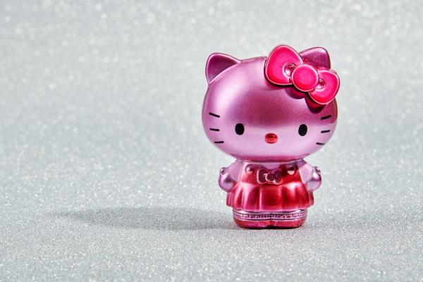 Pink metallic Hello Kitty