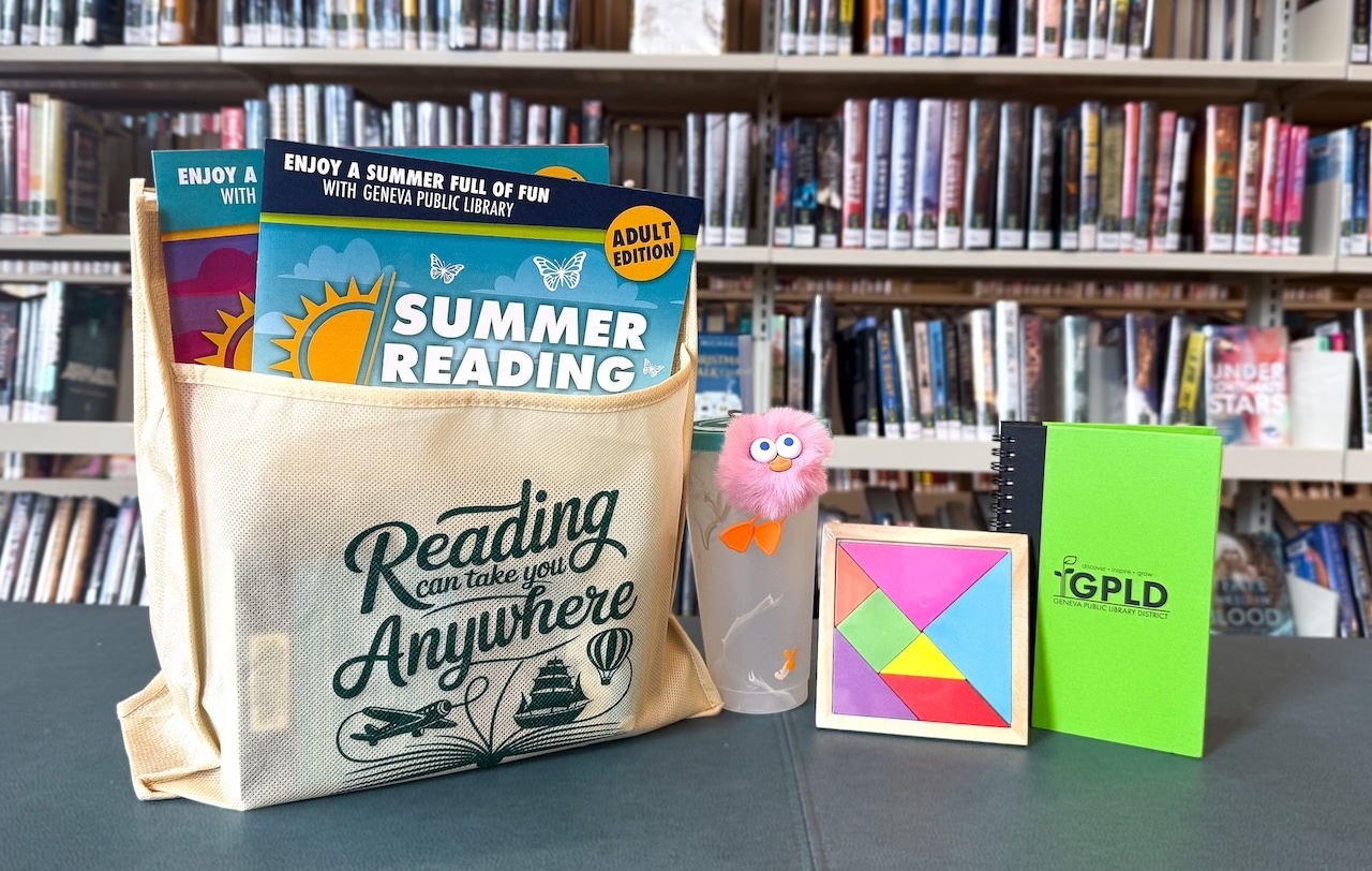 Summer Reading Challenge prizes.